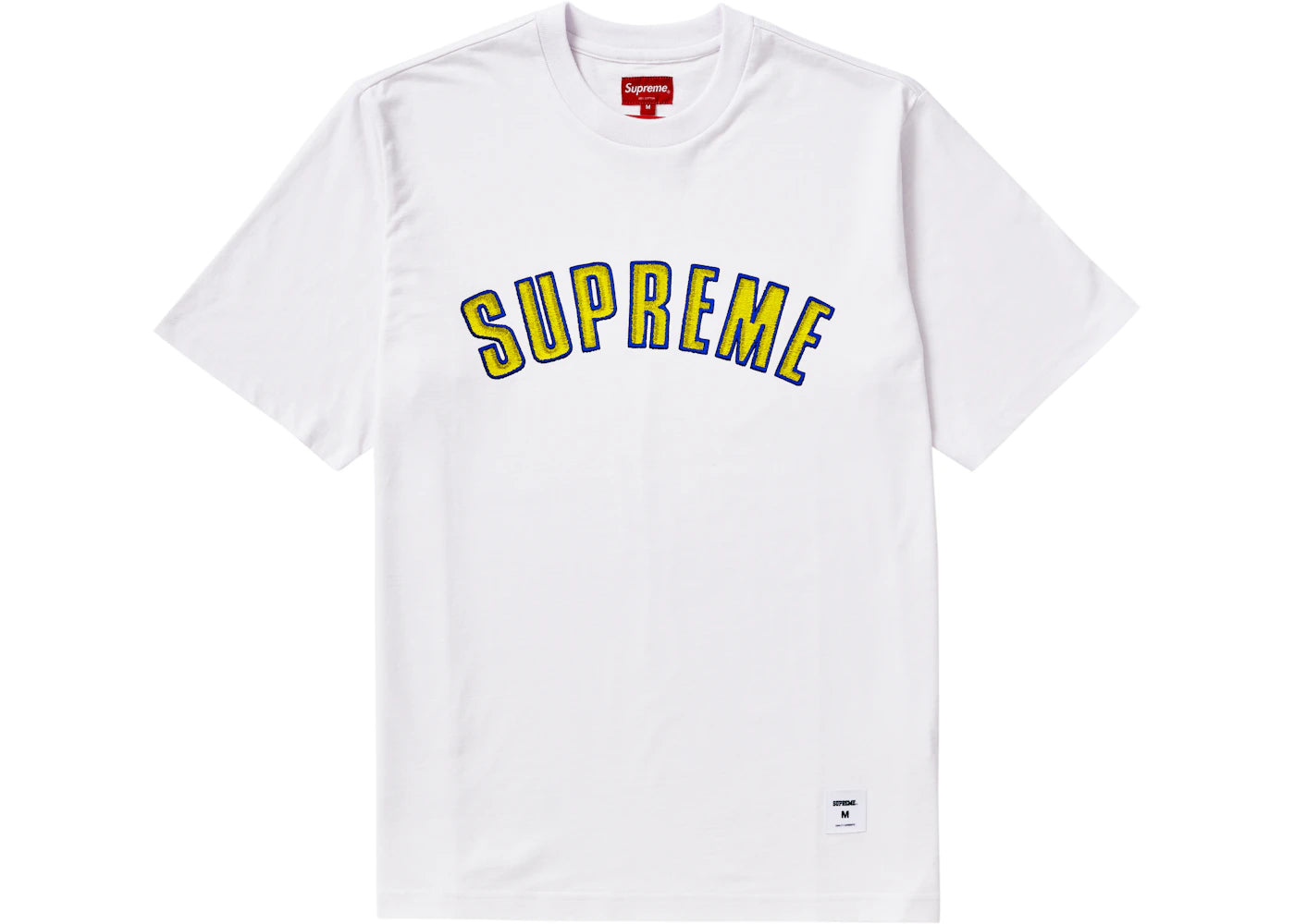 Supreme Printed Arc S/S Top White