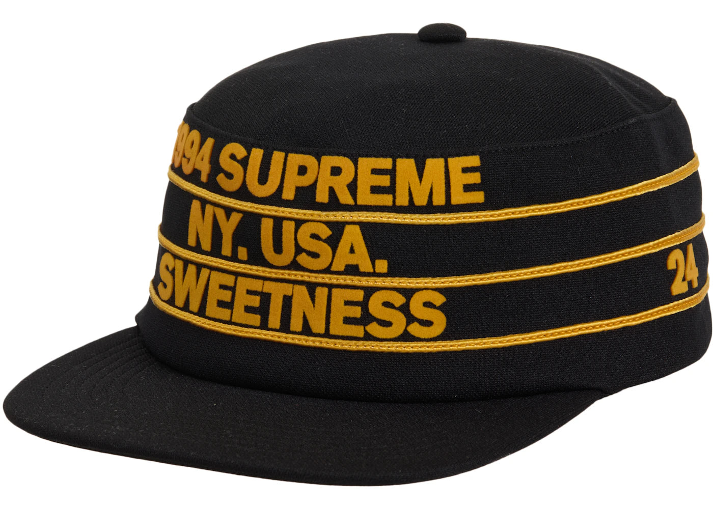 Supreme Pro Bowl Pillbox Hat Black