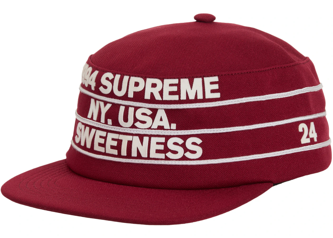 Supreme Pro Bowl Pillbox Hat Cardinal