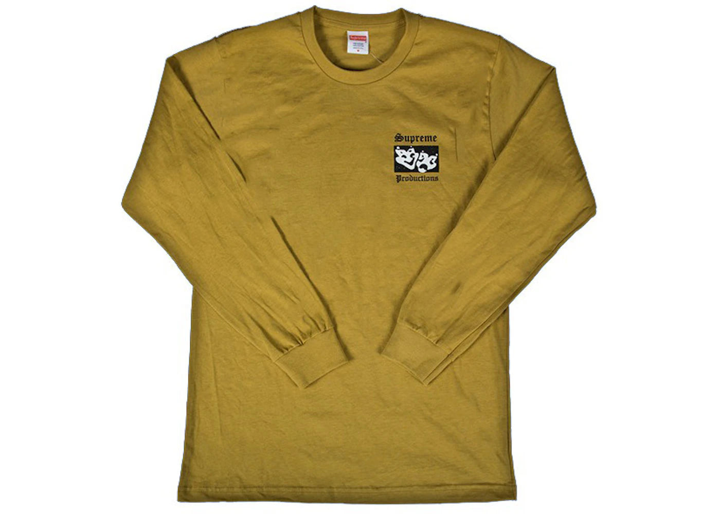 Supreme Productions Long Sleeve Tee Gold