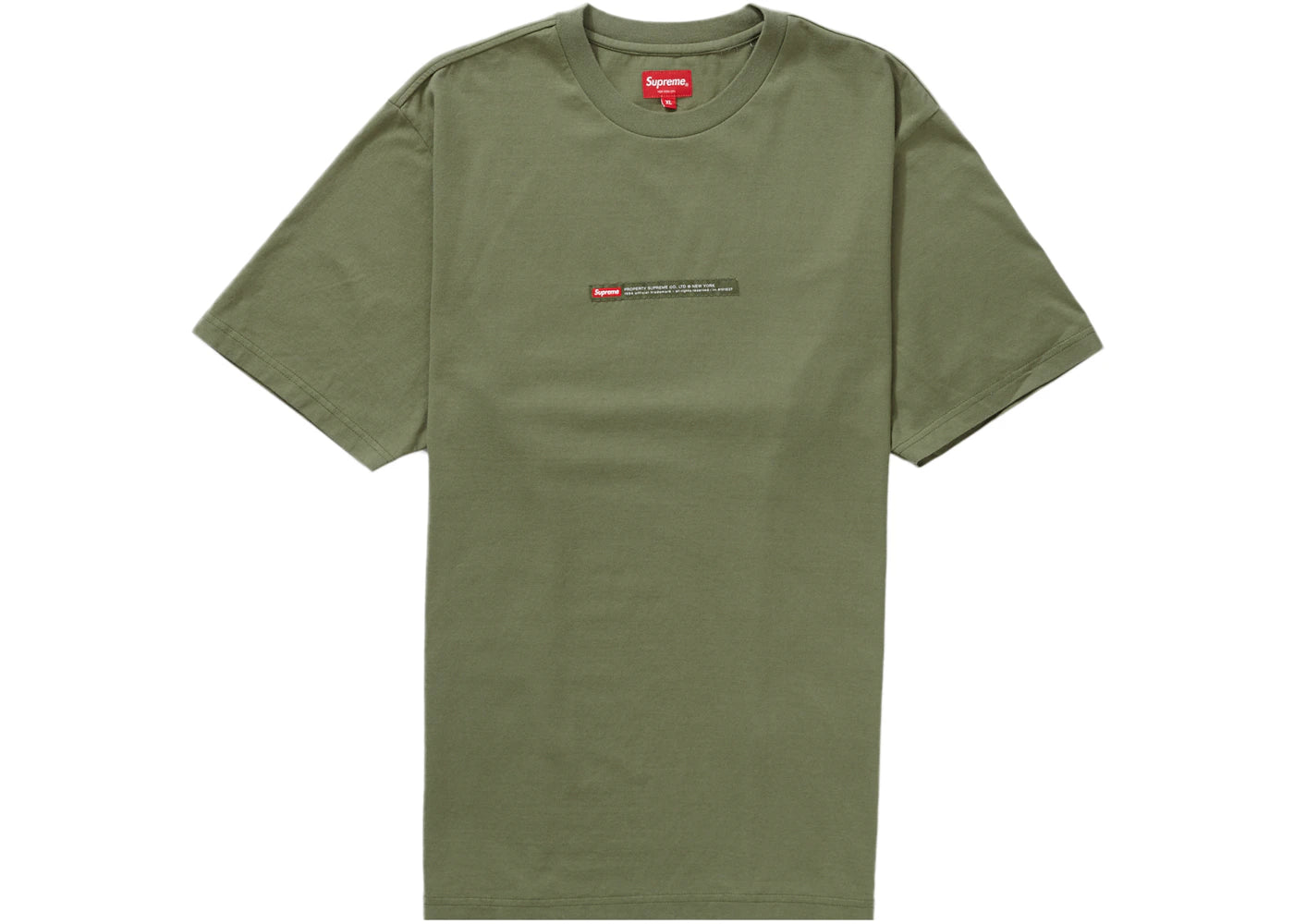Supreme Property Label S/S Top Olive
