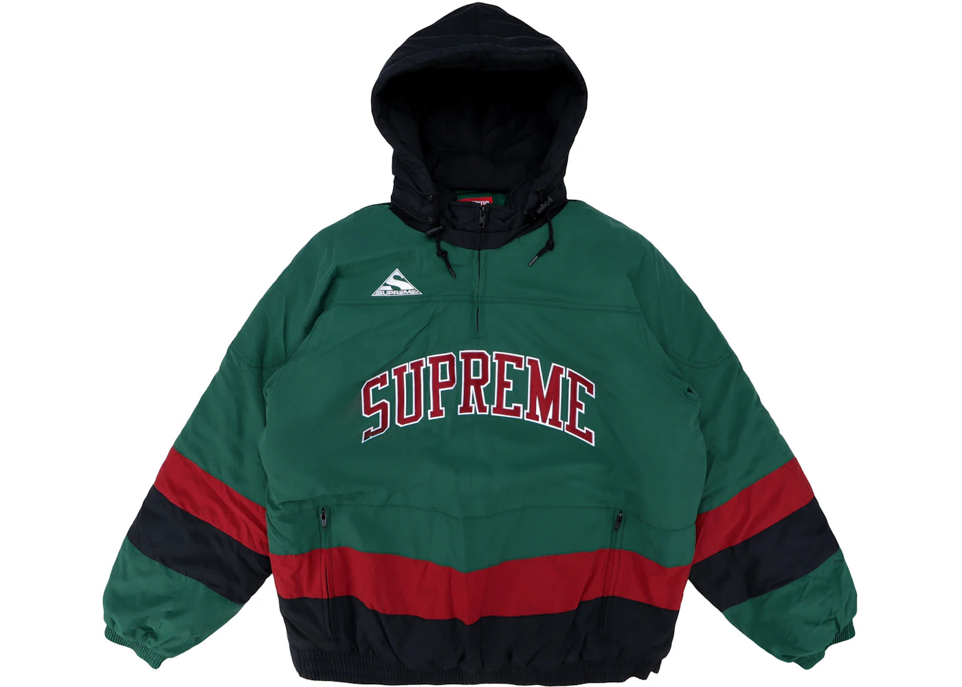 Supreme Puffy Hockey Pullover Dark Green