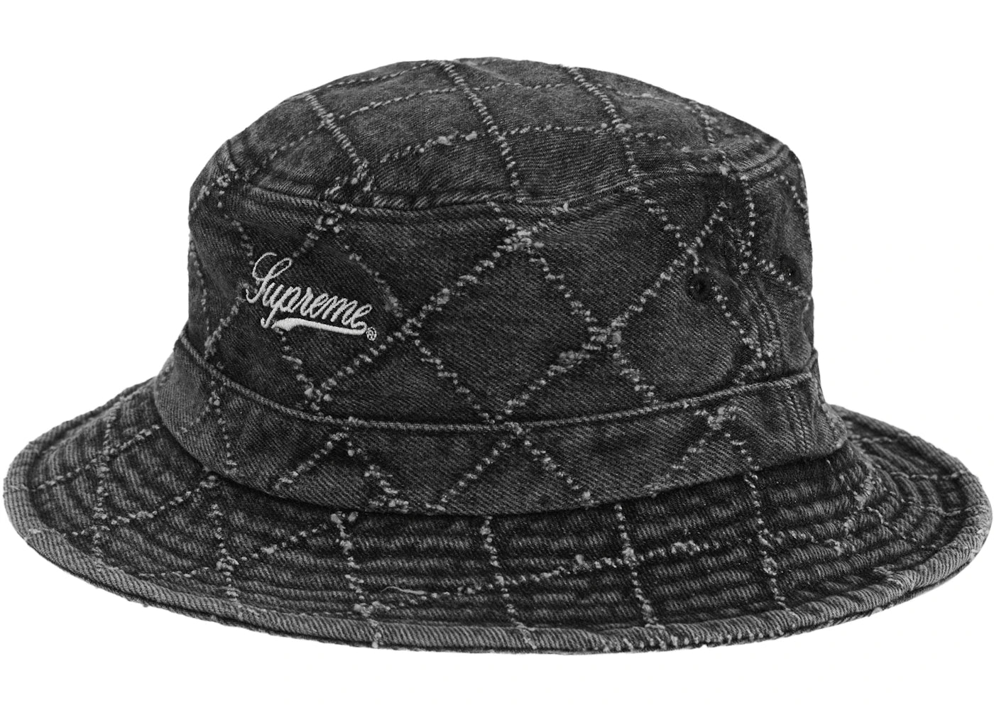 Supreme Punched Denim Crusher Black