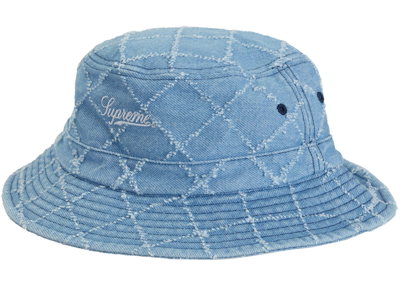 Supreme Punched Denim Crusher Blue