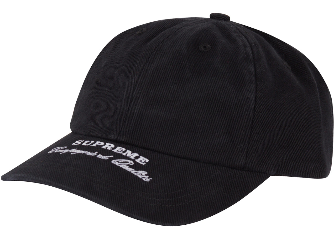 Supreme Qualité 6-Panel Black