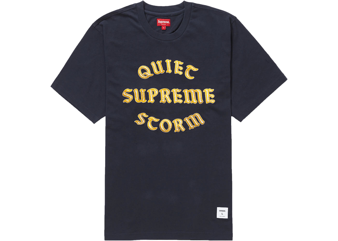 Supreme Quiet Storm S/S Tee Navy