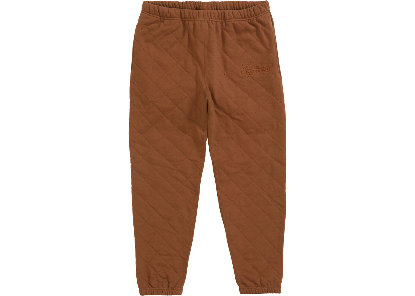 Supreme Quilted Sweatpant Brown