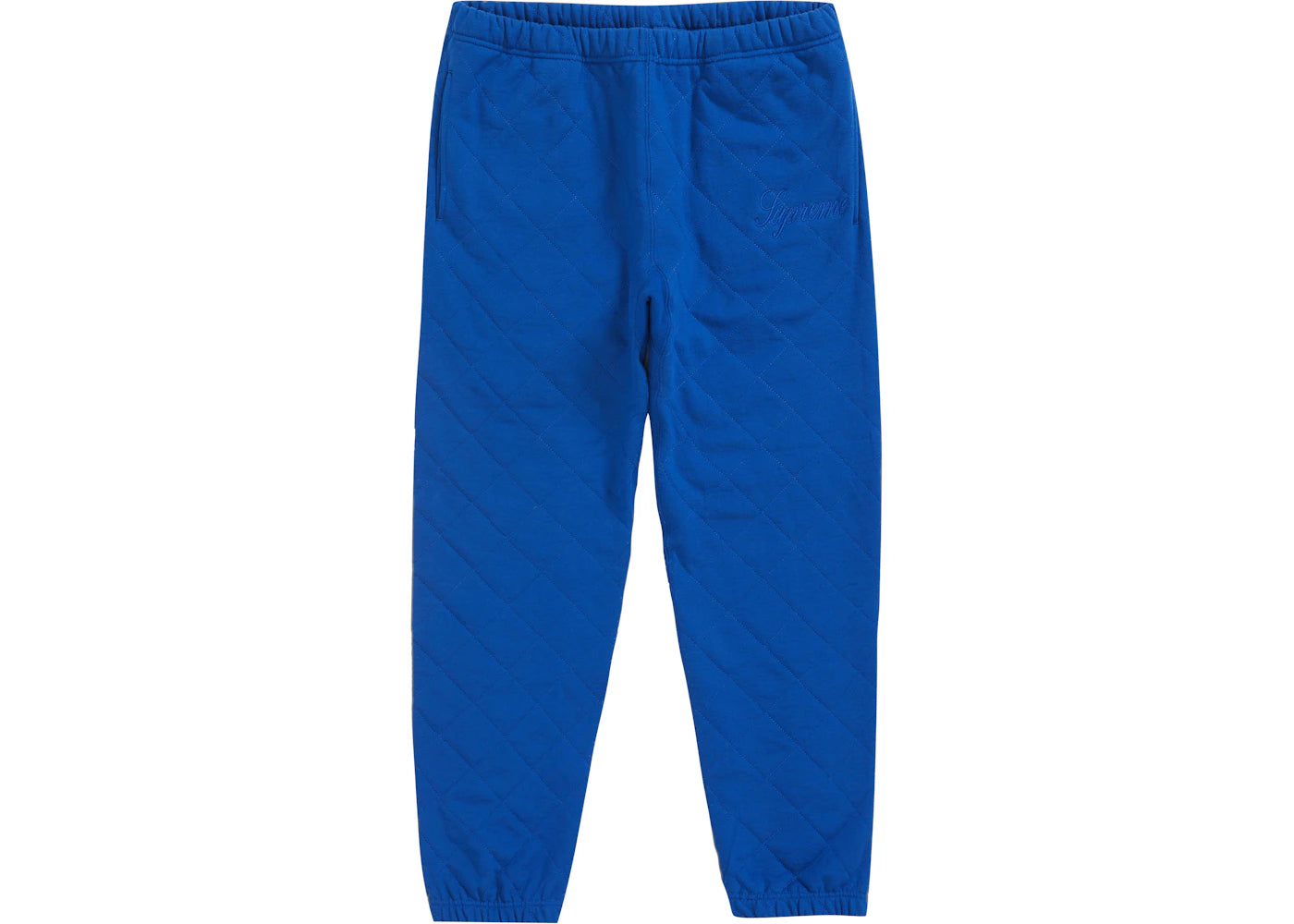 Supreme Quilted Sweatpant Royal