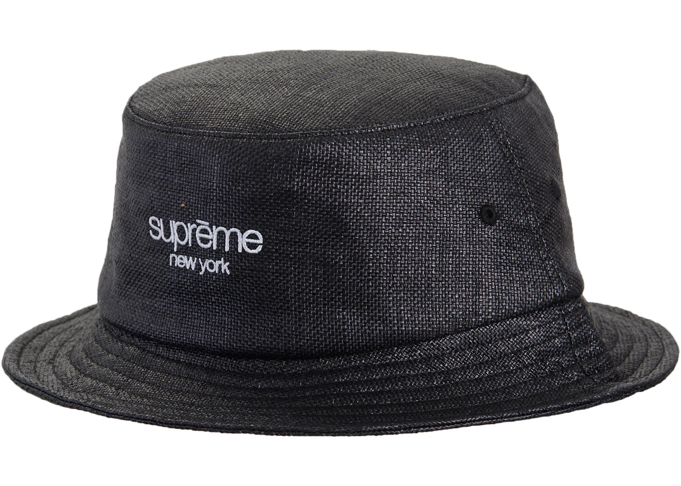 Supreme Raffia Crusher Black