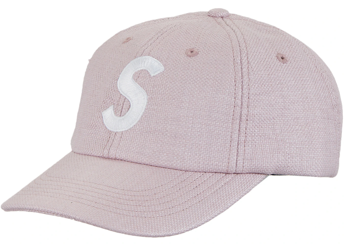 Supreme Raffia S Logo 6-Panel Lilac