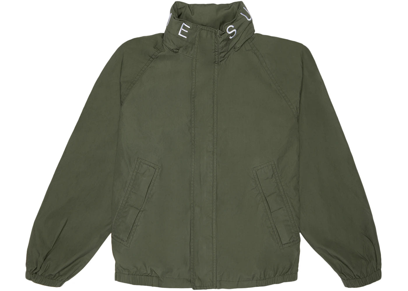 Supreme Raglan Court Jacket Olive