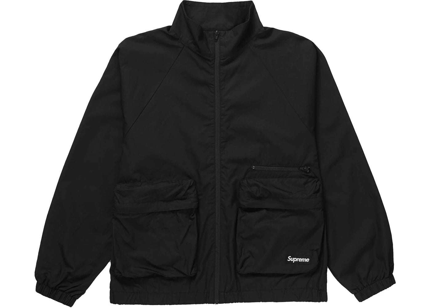 Supreme Raglan Utility Jacket Black