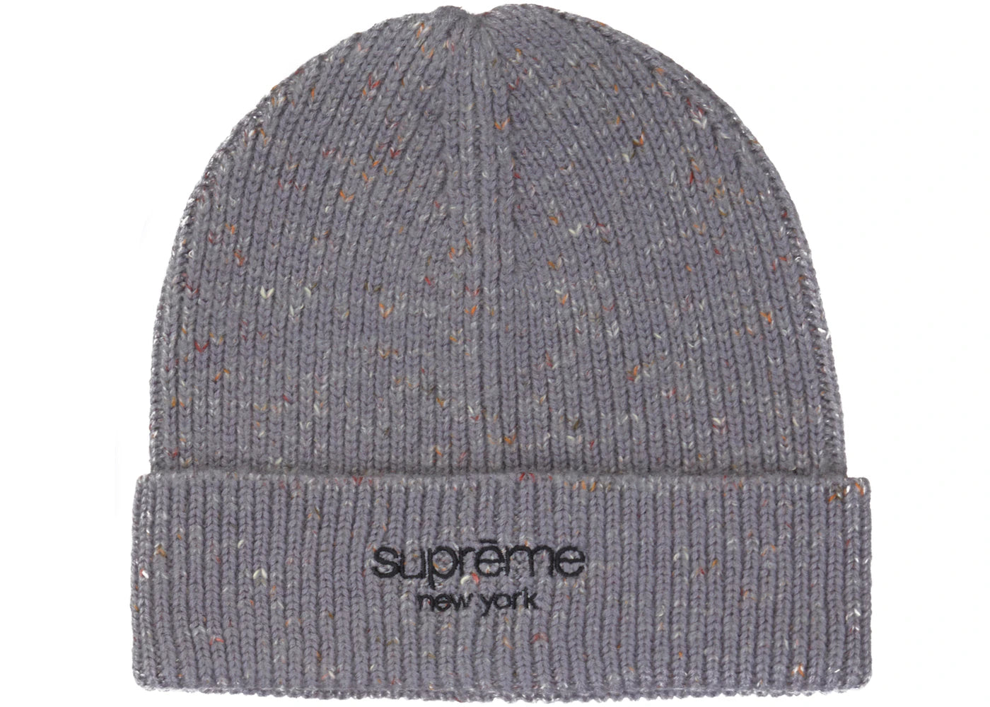 Supreme Rainbow Speckle Beanie (FW22) Grey