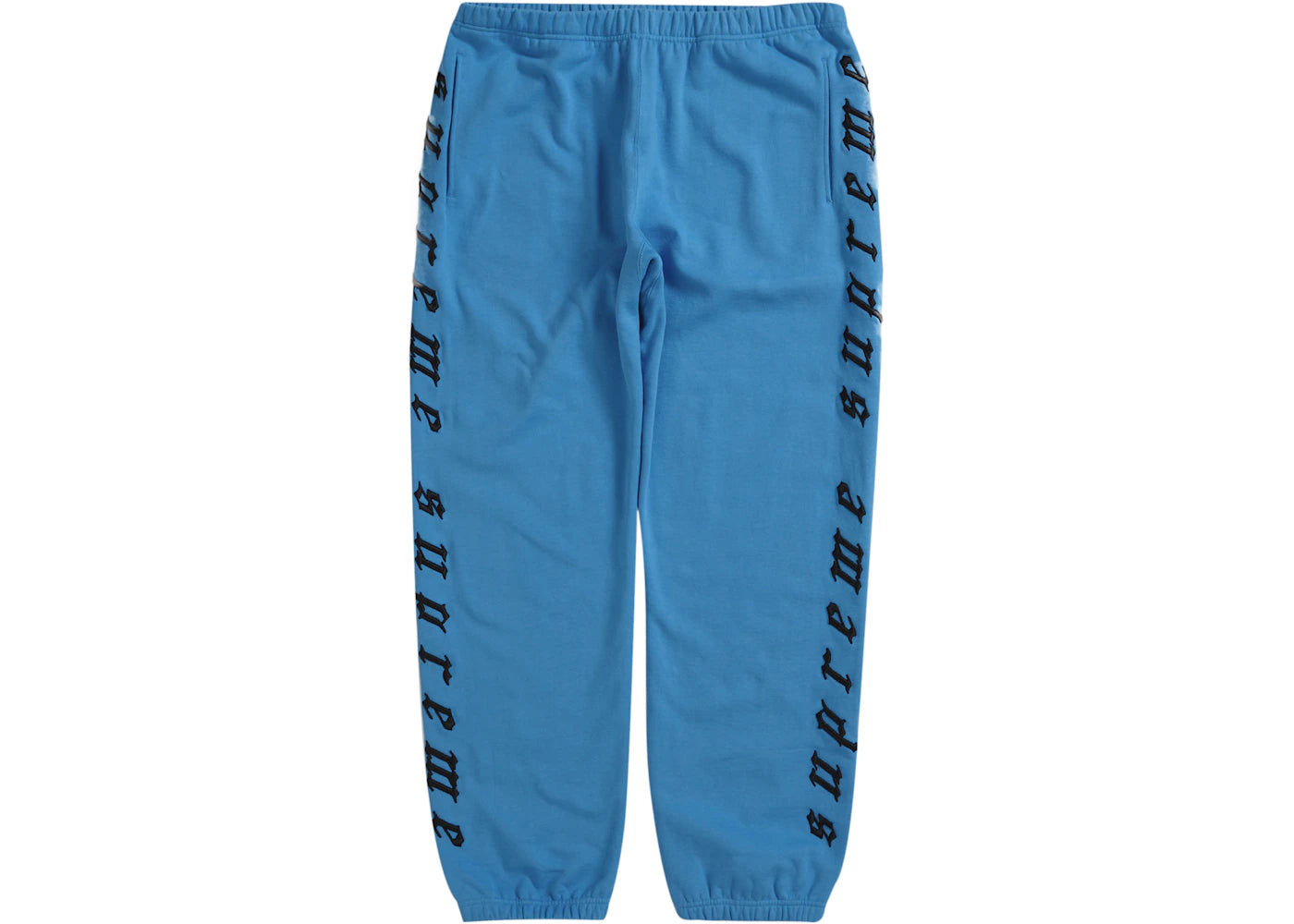 Supreme Raised Embroidery Sweatpant Bright Royal