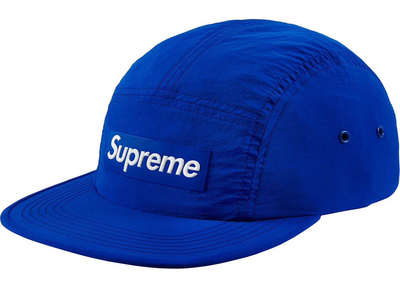 Supreme Raised Logo Patch Camp Cap Royal