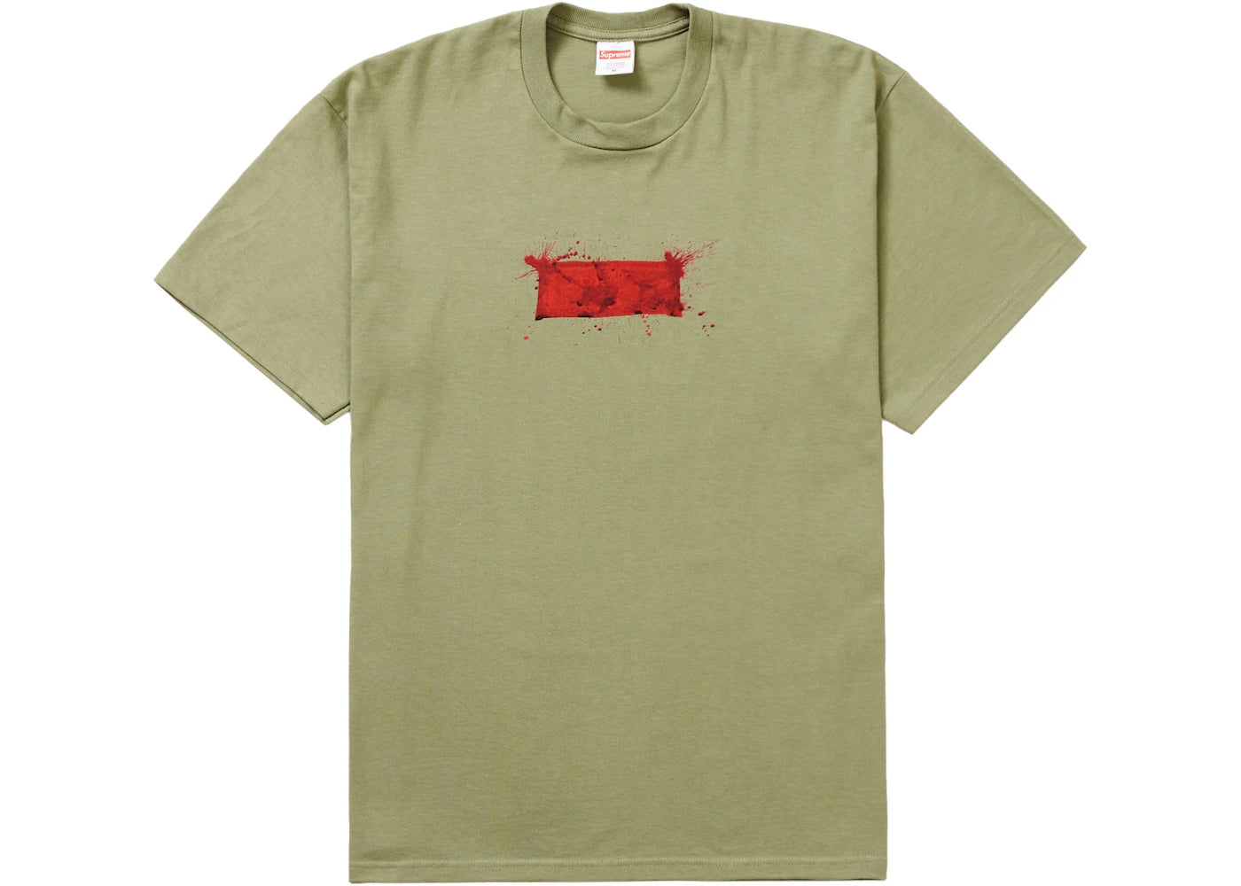 Supreme Ralph Steadman Box Logo Tee Light Olive