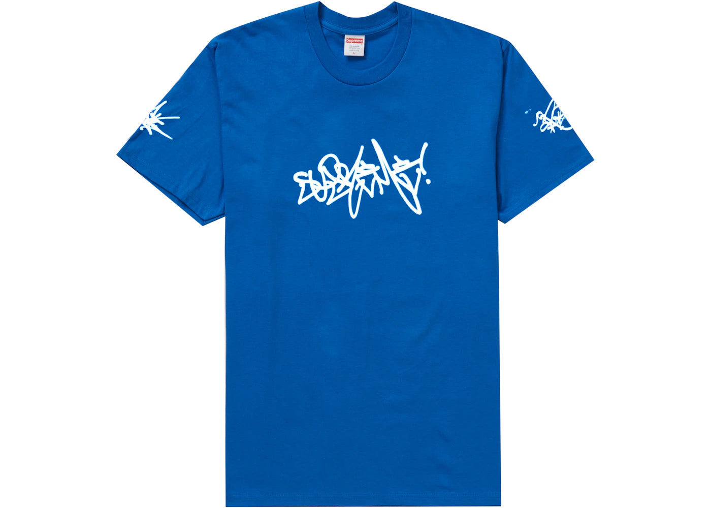 Supreme Rammellzee Tag Tee Royal