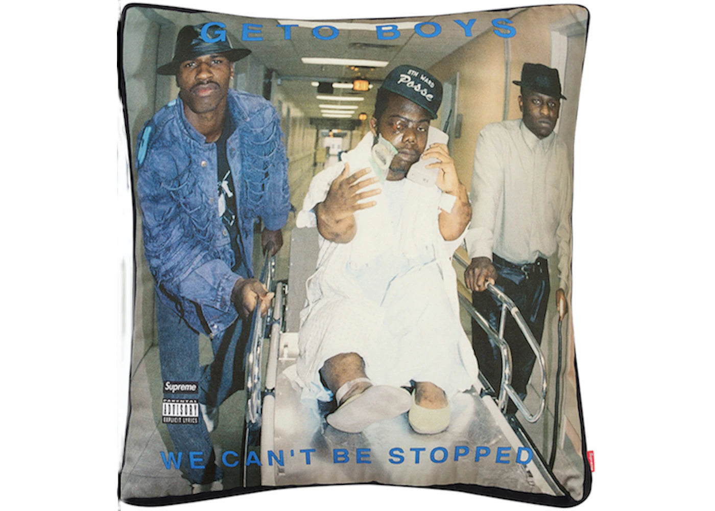 Supreme Rap A Lot Records Geto Boys Pillow Black