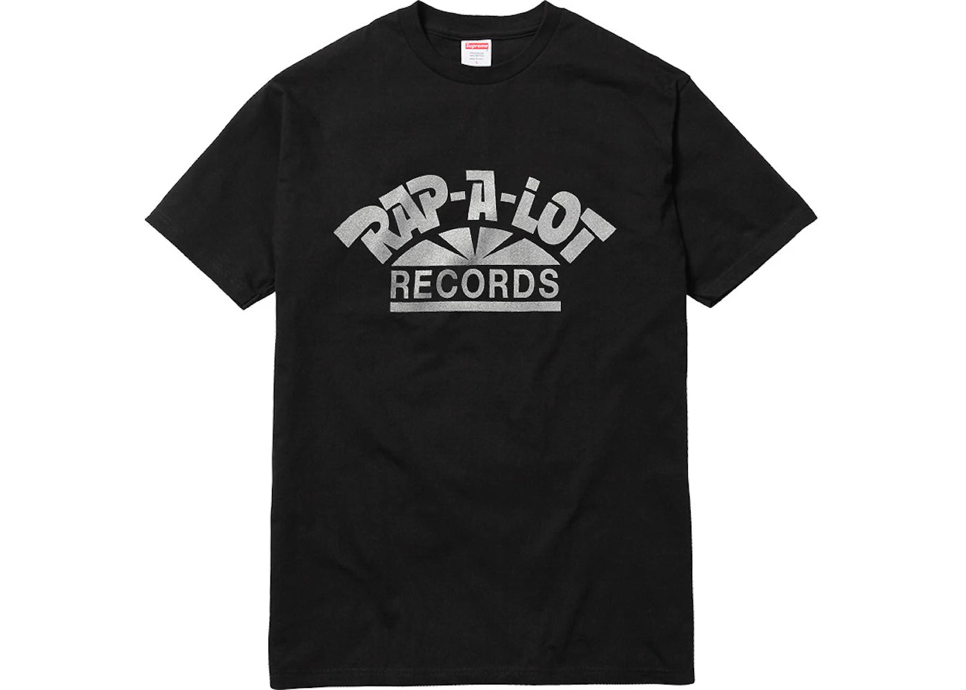 Supreme Rap A Lot Records Tee Black