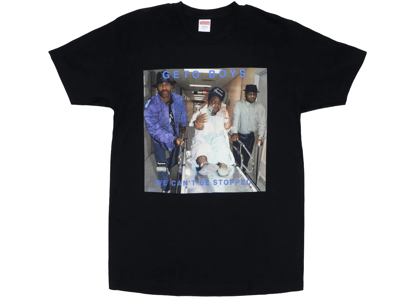 Supreme Rap A Lot Records Geto Boys Tee Black