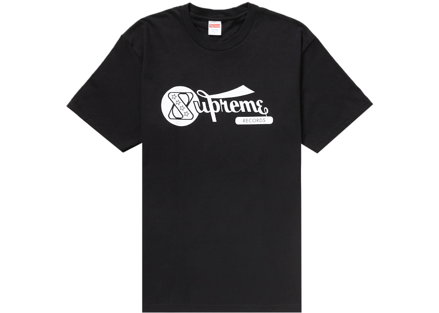 Supreme Records Tee Black