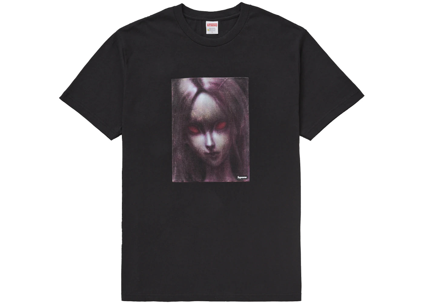 Supreme Red Eyes Tee Black