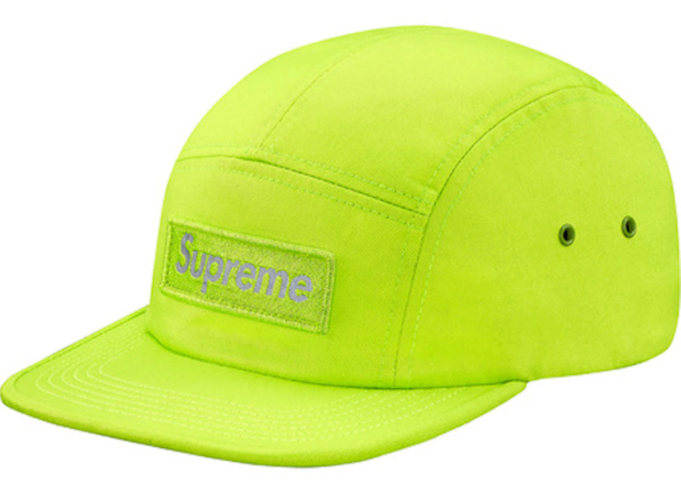 Supreme Reflective Box Logo Lime