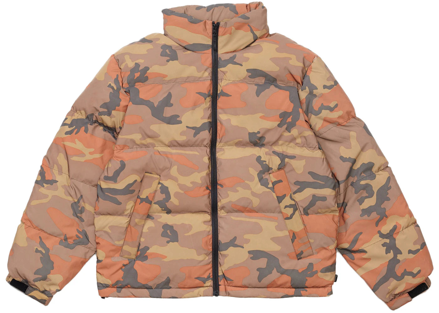 Supreme Reflective Camo Down Jacket Orange Camo