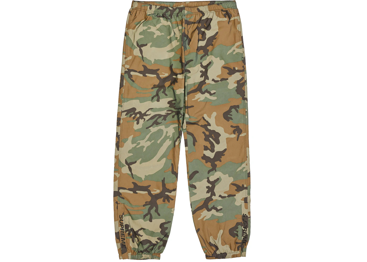 Supreme Reflective Camo Warm Up Pant Woodland Camo