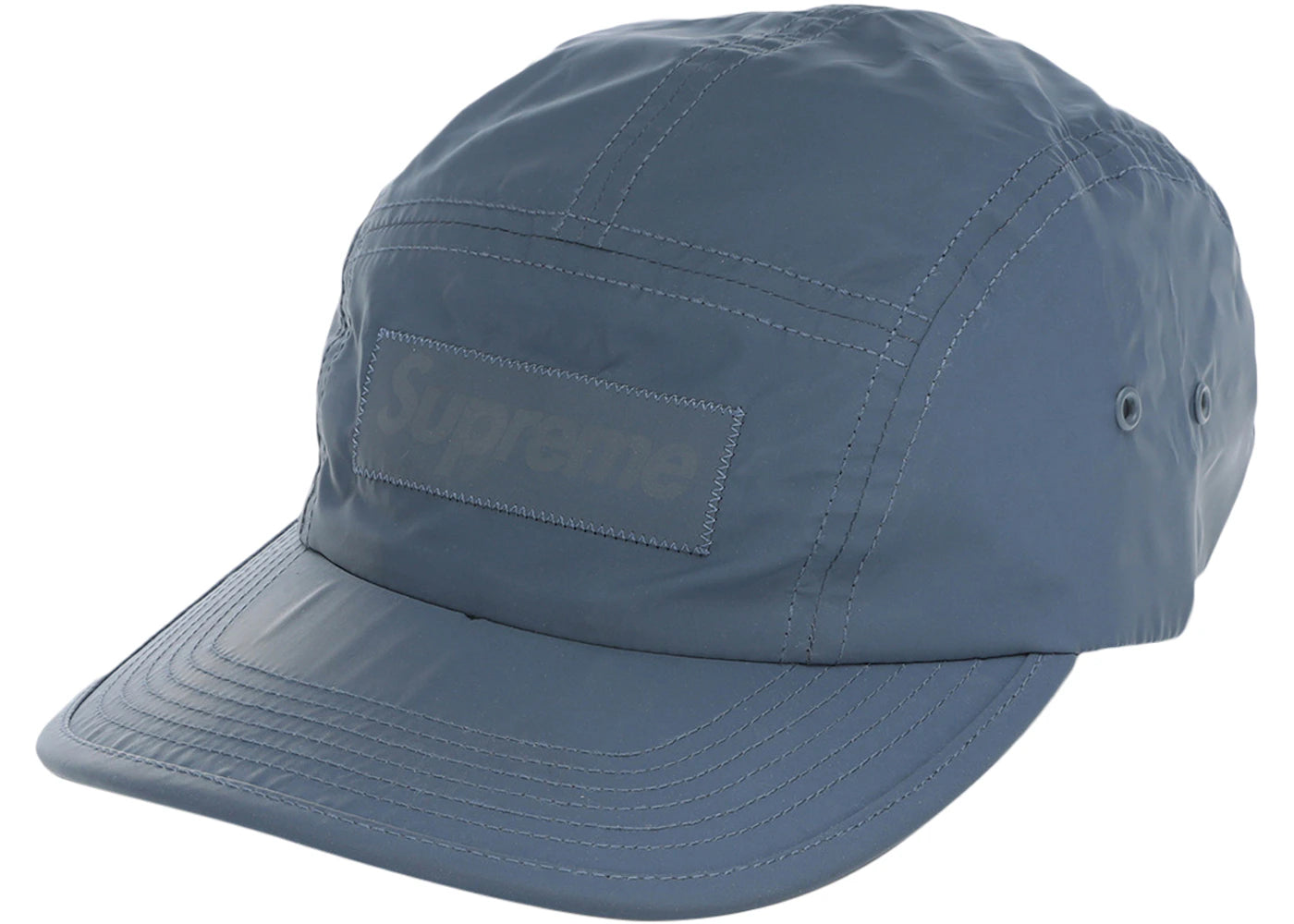 Supreme Reflective Camp Cap (SS20) Blue