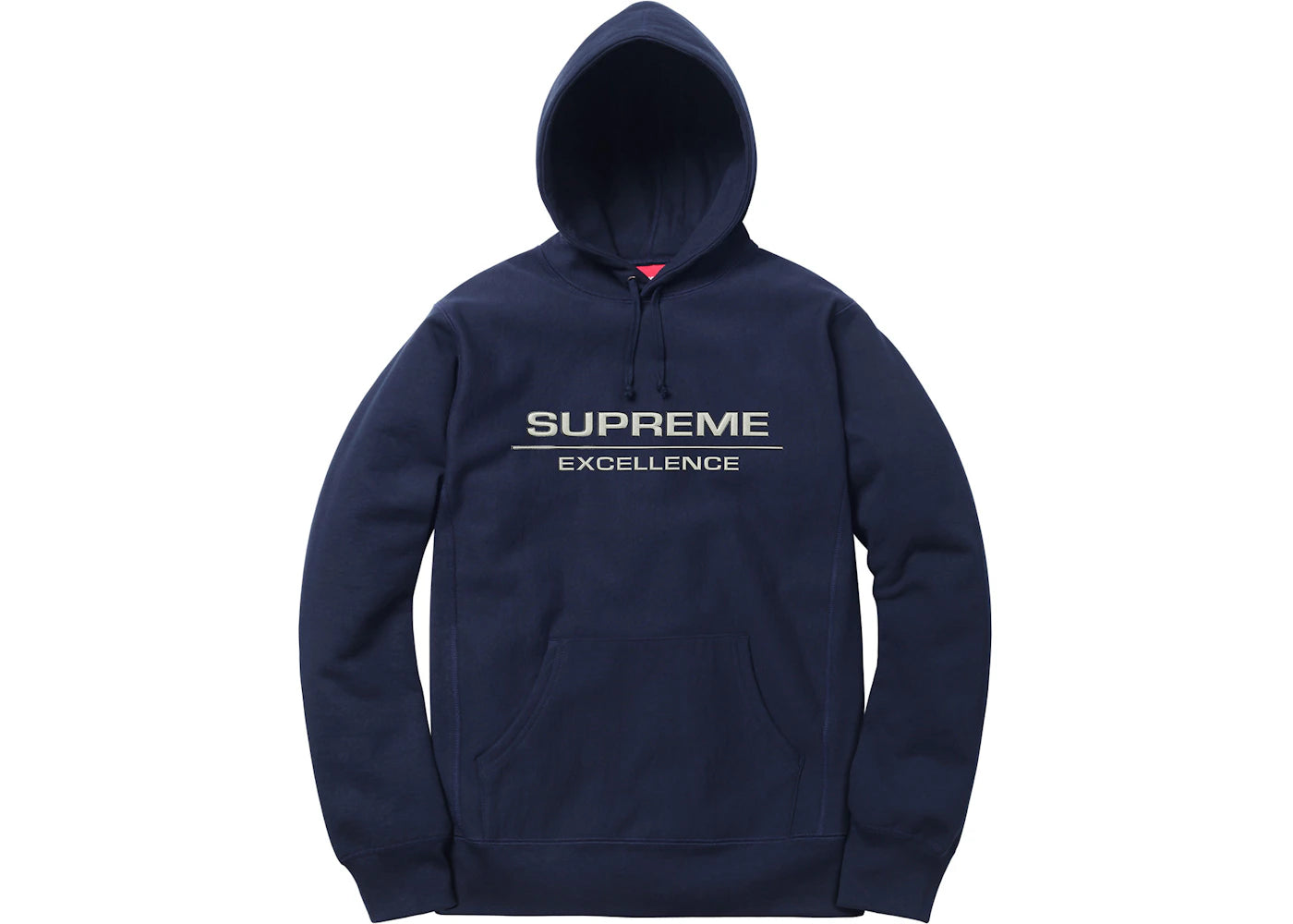 Supreme Reflective Excellence Hooded Sweatshirt Navy