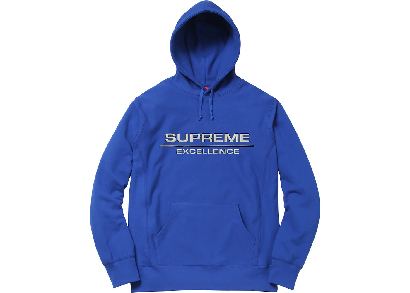 Supreme Reflective Excellence Hooded Sweatshirt Royal