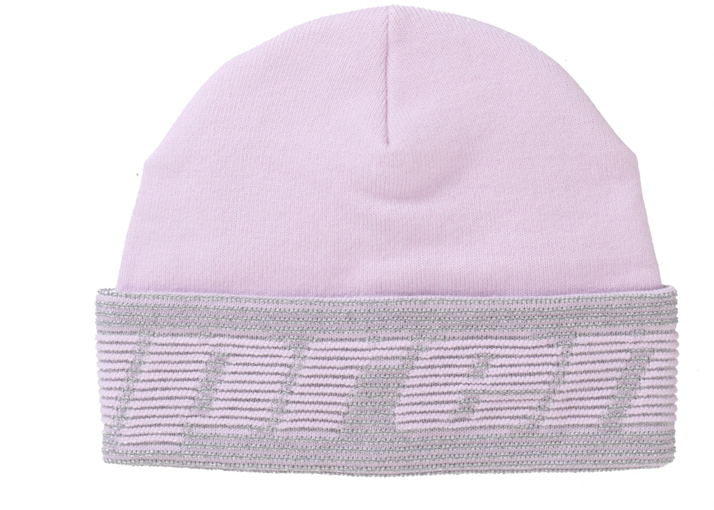 Supreme Reflective Jacquard Beanie Light Pink