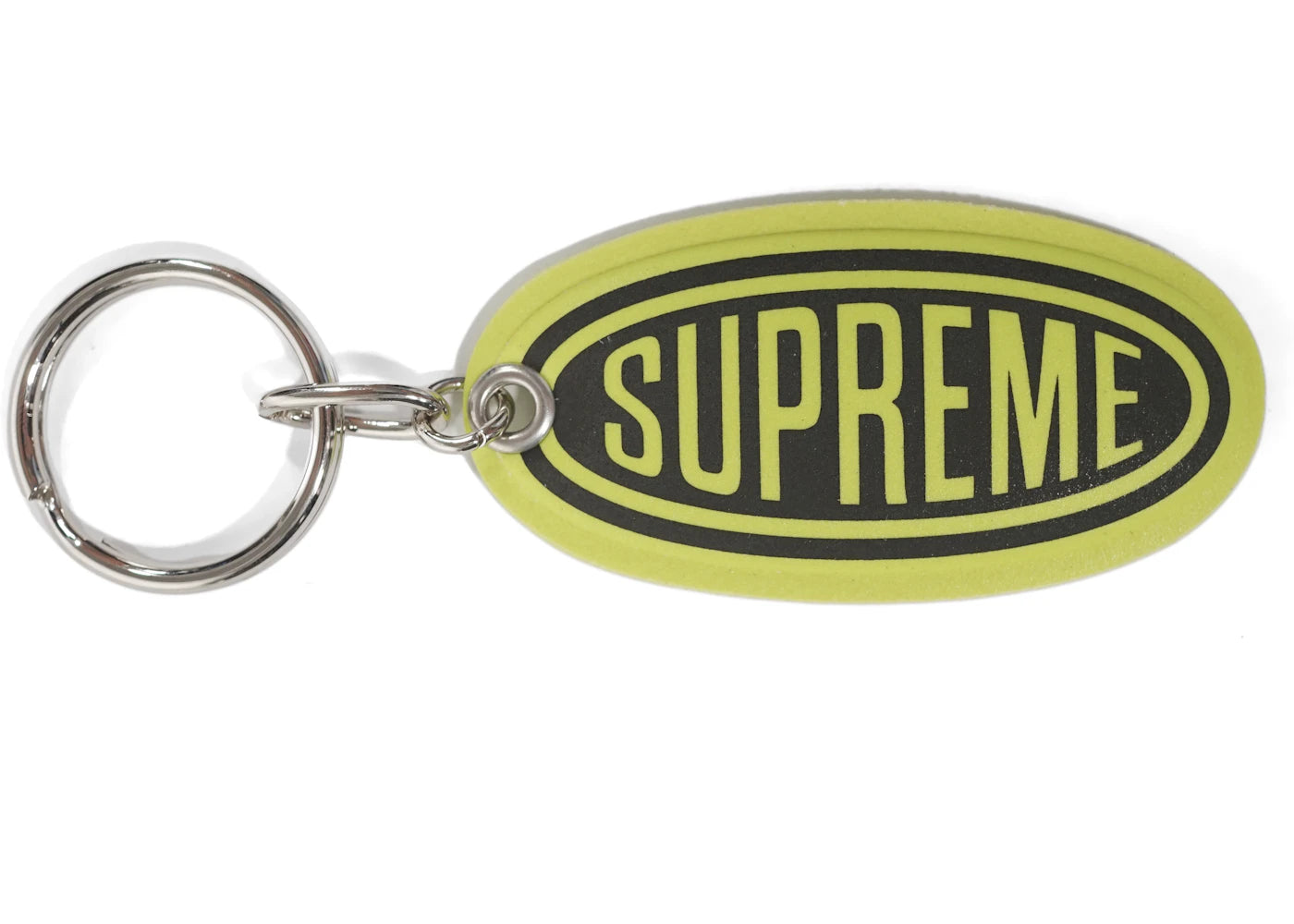 Supreme Reflective Keychain Brilliant Green