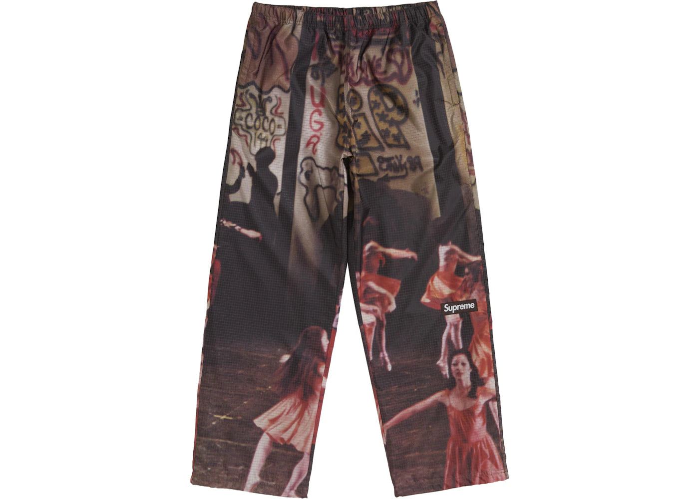 Supreme Reflective Ripstop Track Pant Multicolor