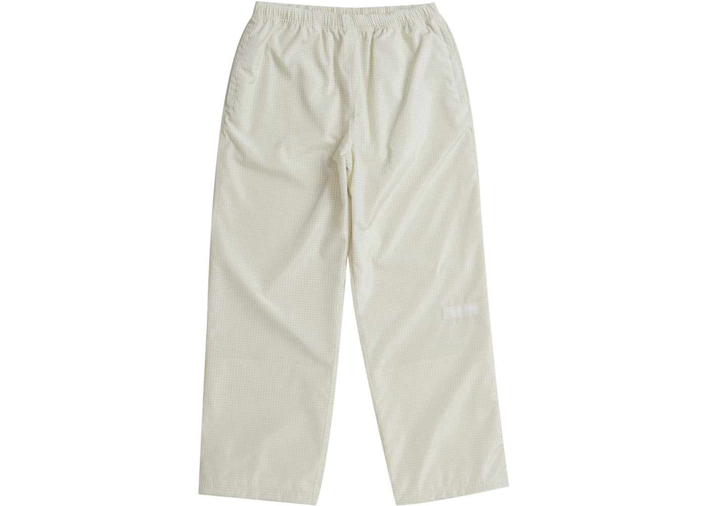 Supreme Reflective Ripstop Track Pant White