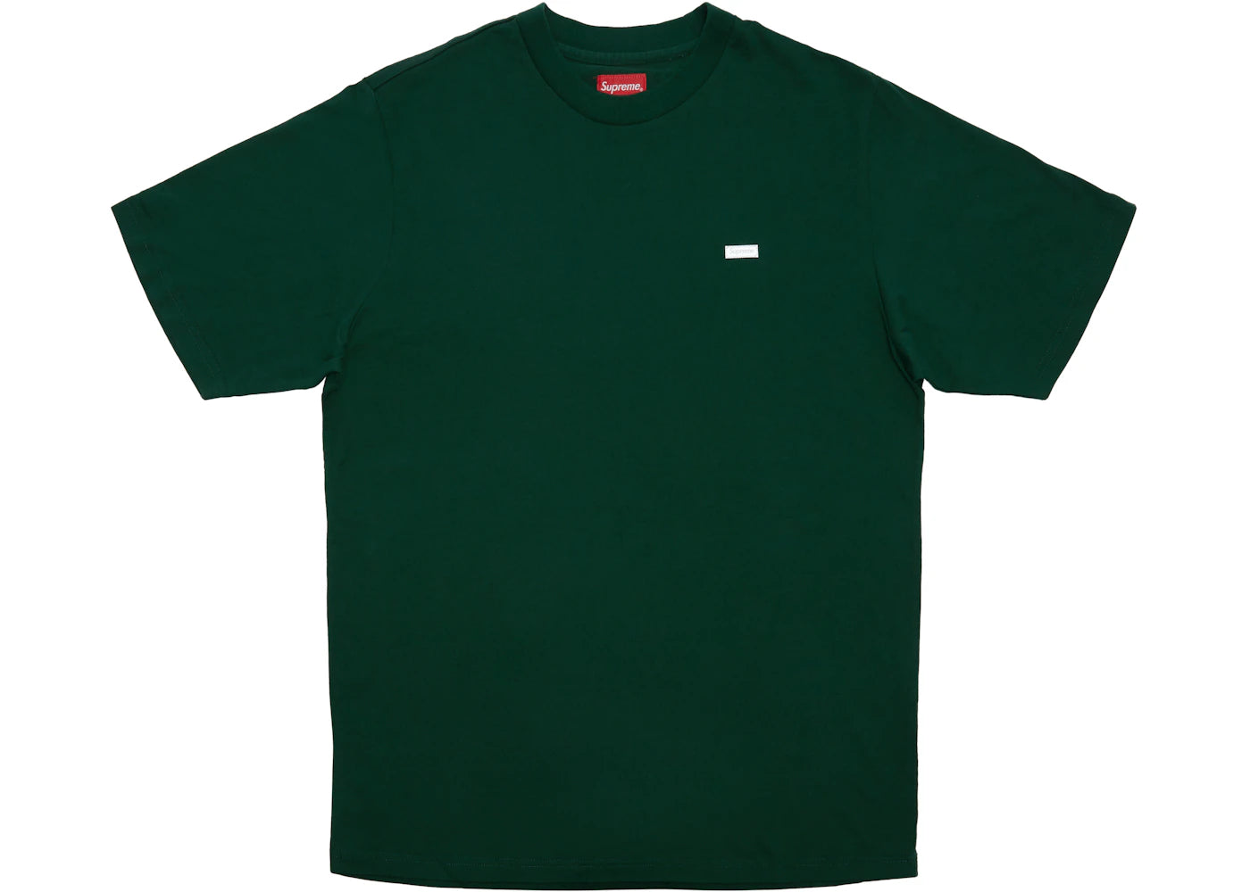 Supreme Reflective Small Box Tee Dark Green