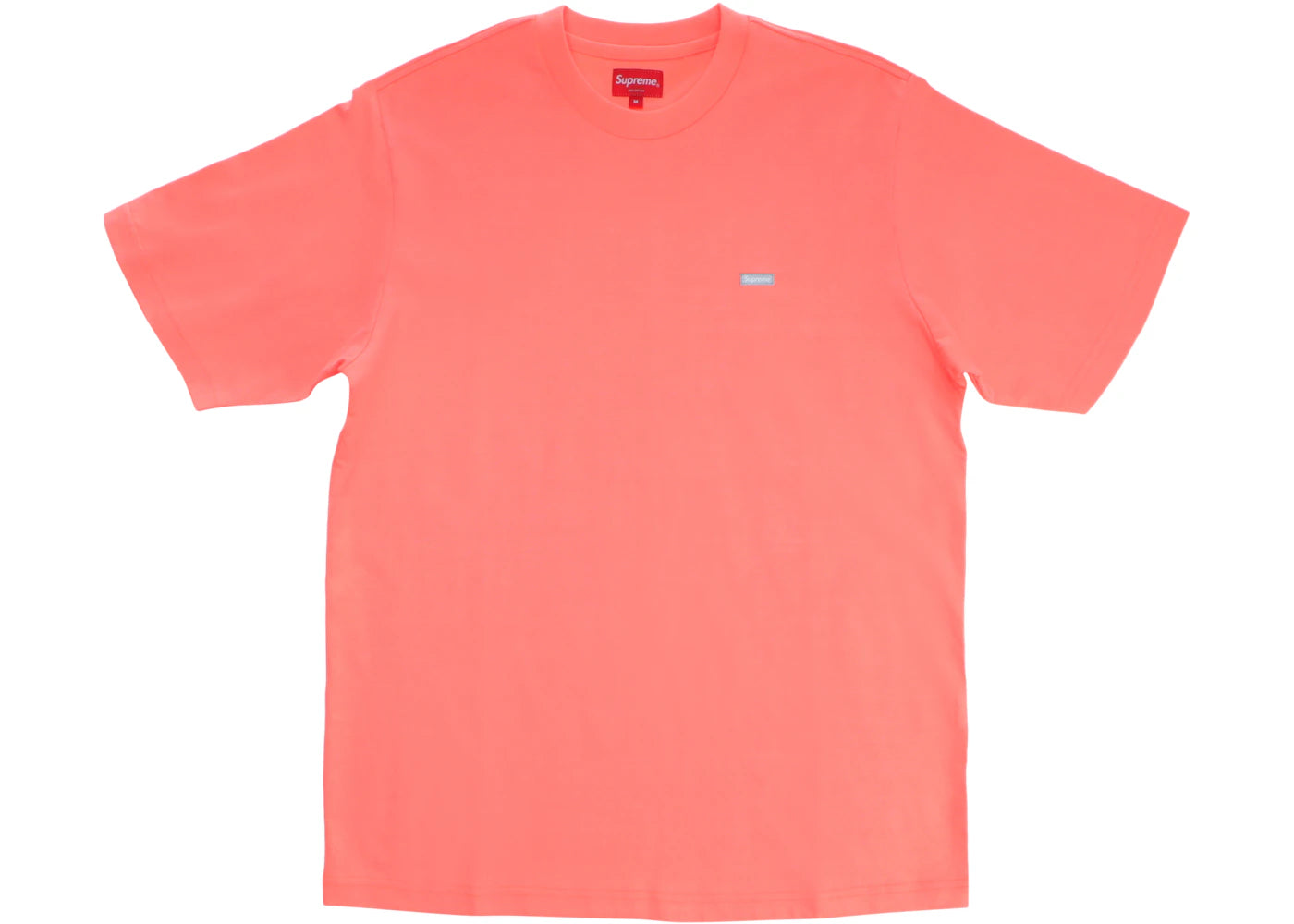 Supreme Reflective Small Box Tee Fluorescent Pink