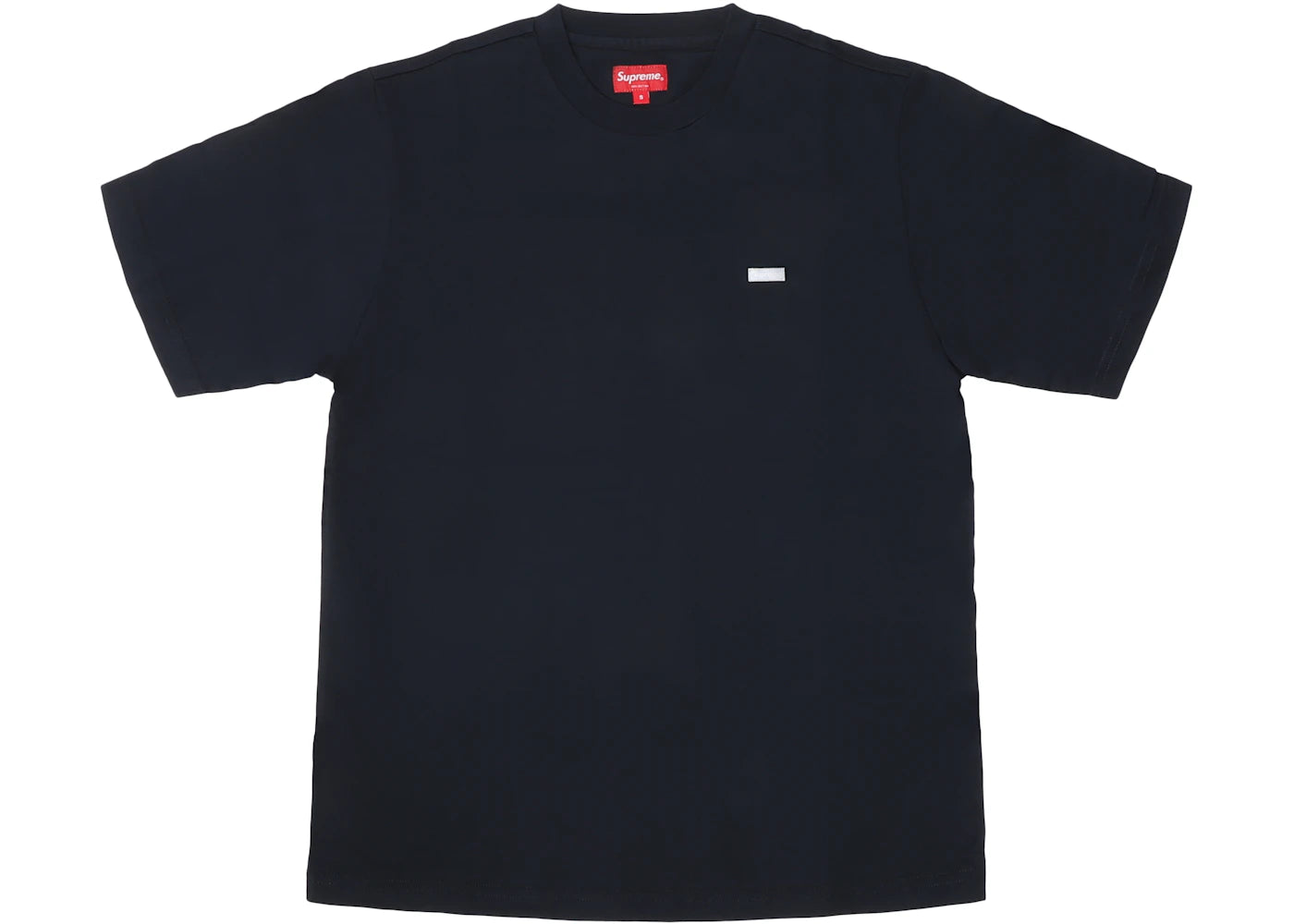 Supreme Reflective Small Box Tee Navy