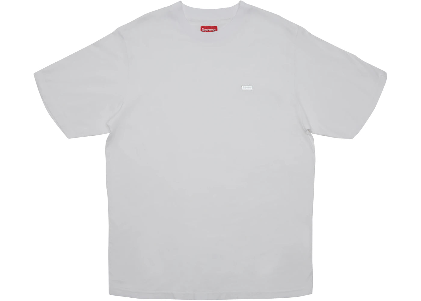 Supreme Reflective Small Box Tee White