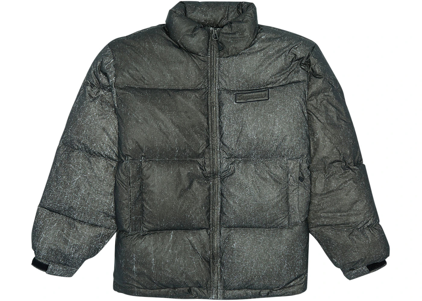 Supreme Reflective Speckled Down Jacket Black