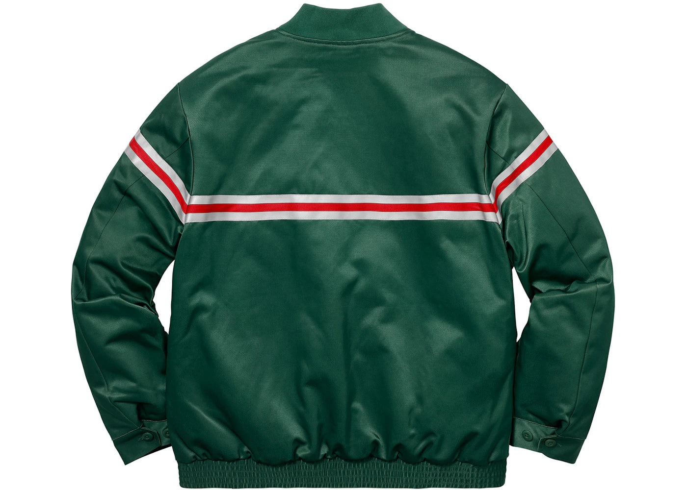 Supreme Reflective Stripe Work Jacket Dark Green