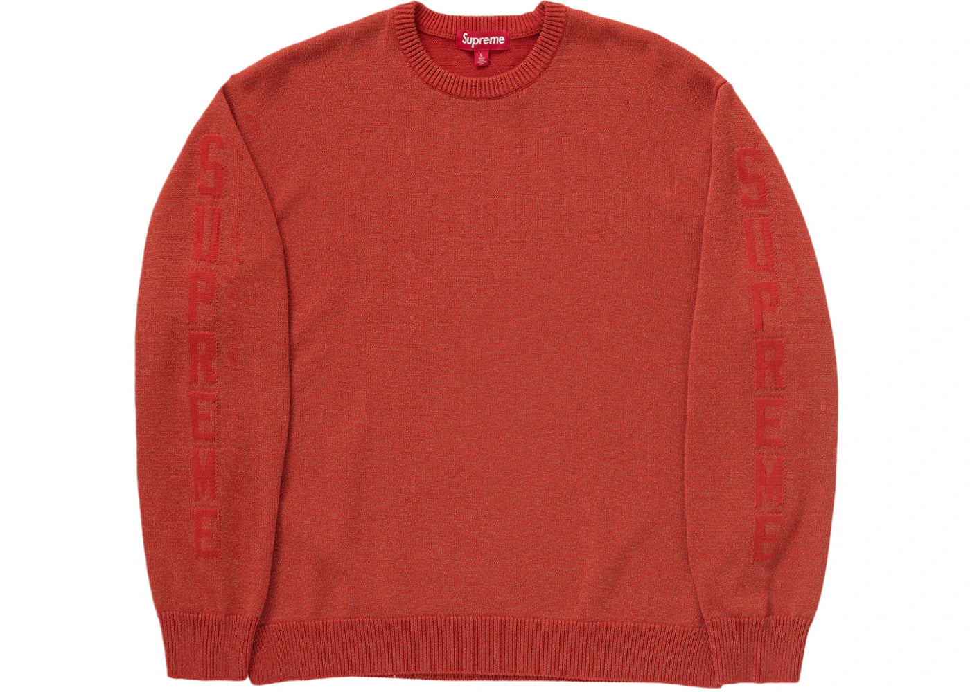 Supreme Reflective Sweater Orange