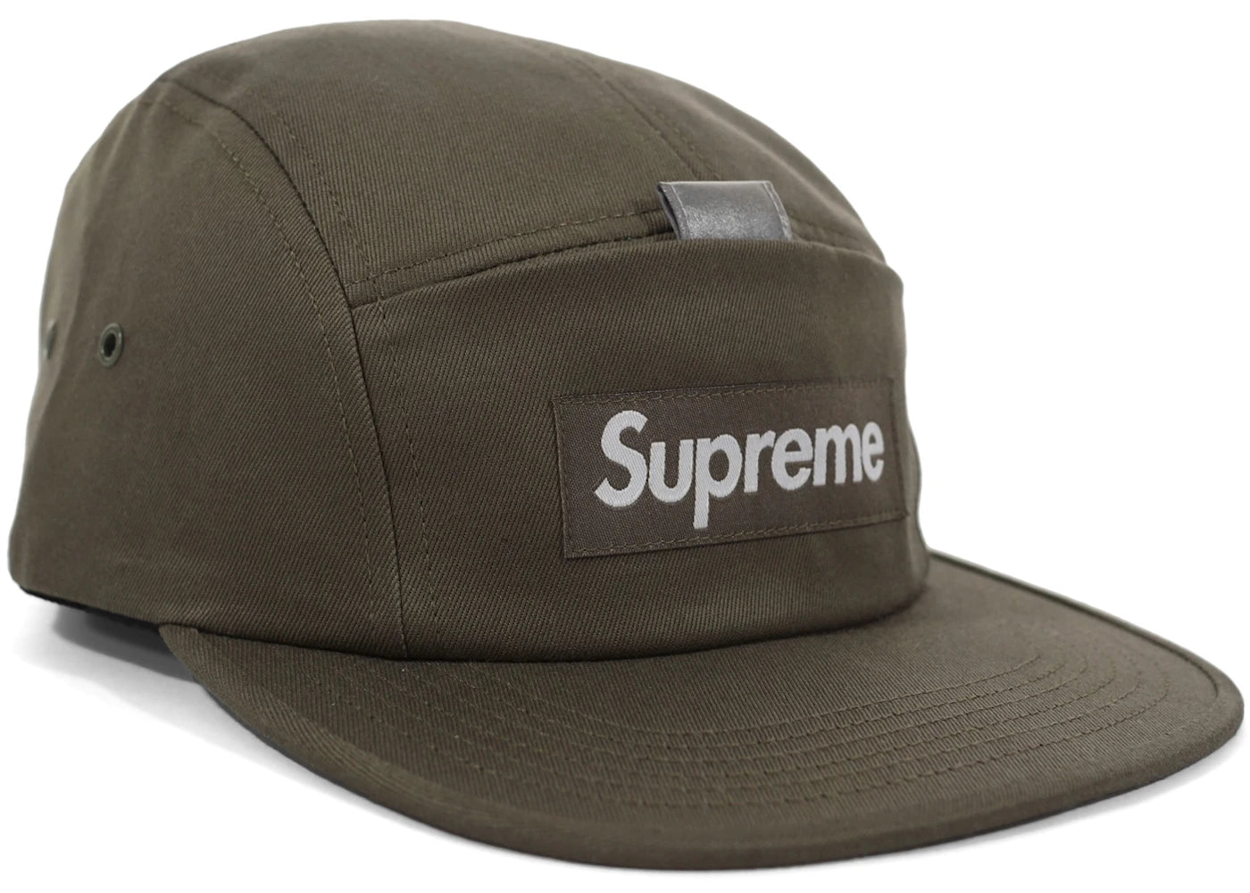 Supreme Reflective Tab Pocket Camp Cap Olive