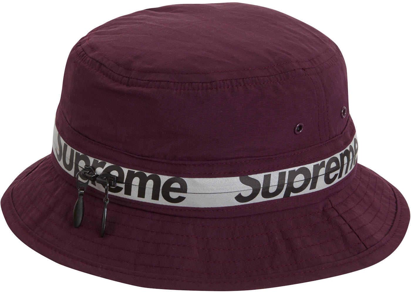 Supreme Reflective Zip Crusher Purple