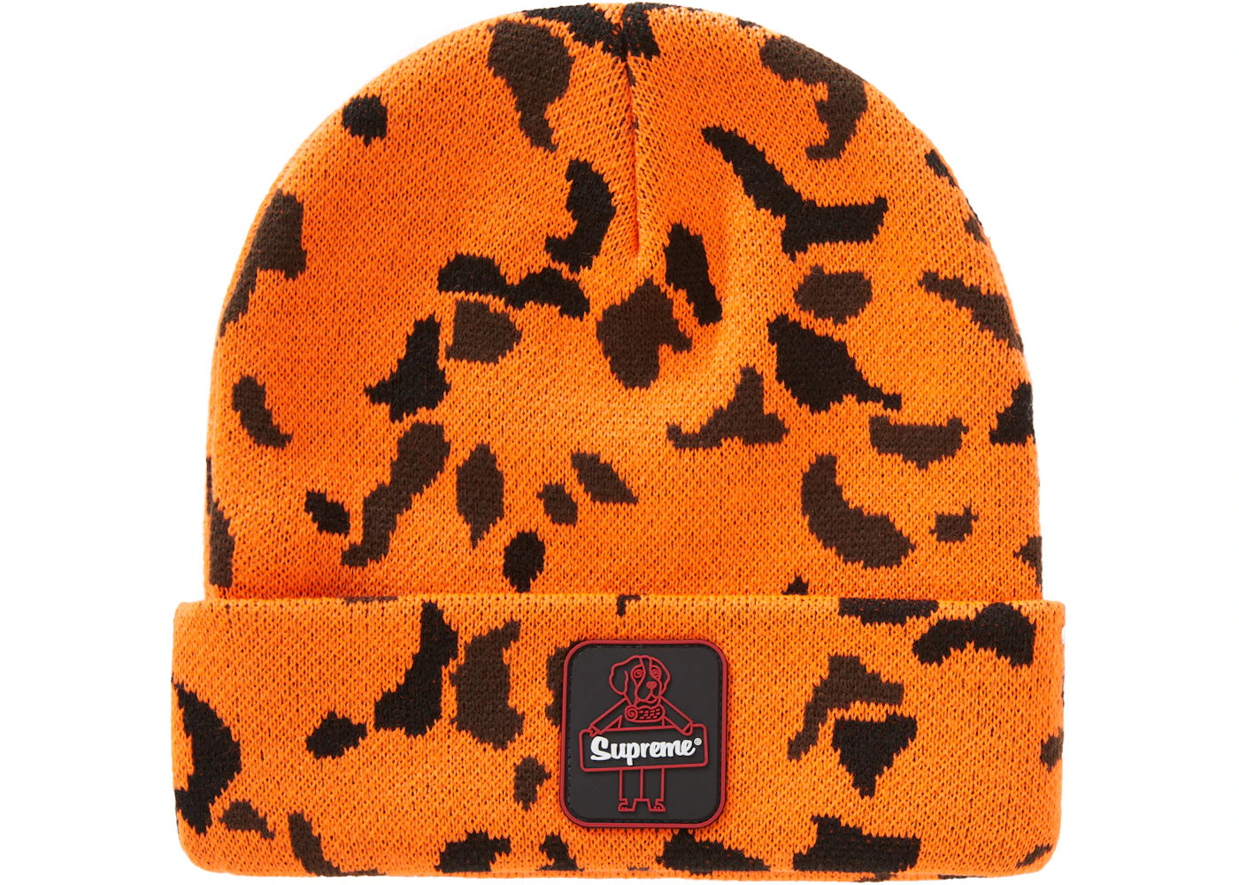 Supreme RefrigiWear Beanie Orange Camo