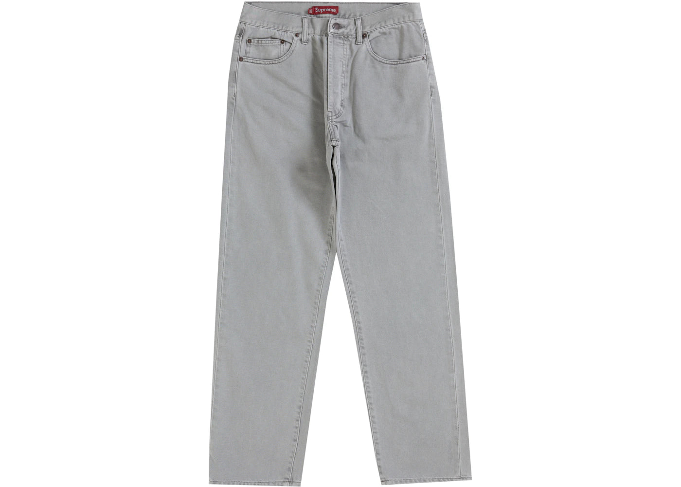 Supreme Regular Jean (FW20) Washed Grey