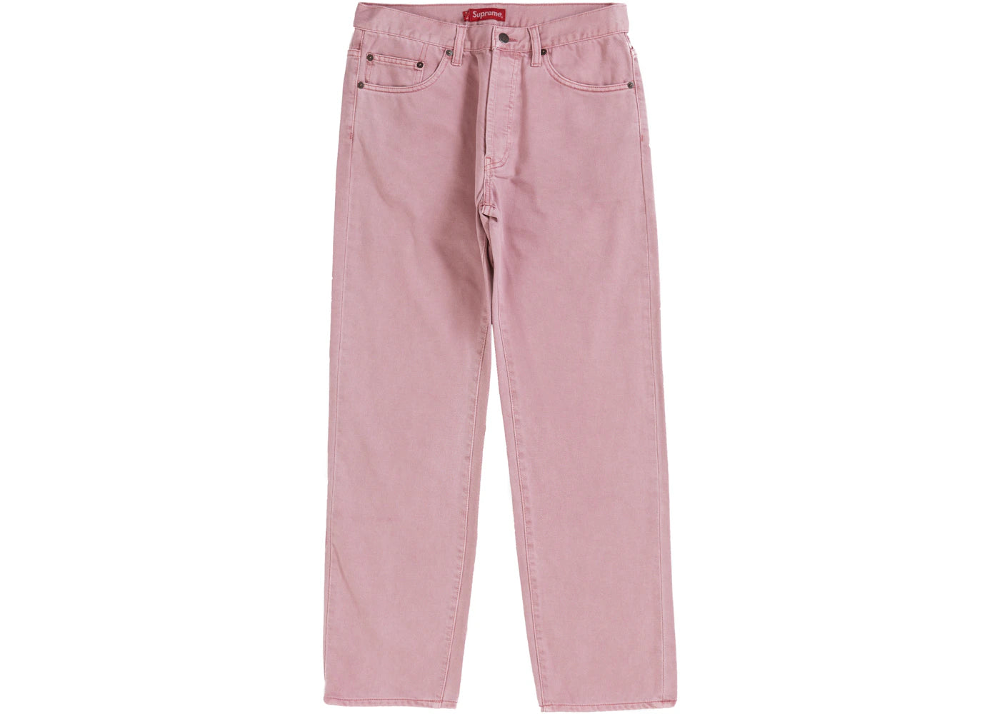 Supreme Regular Jean (FW20) Washed Pink