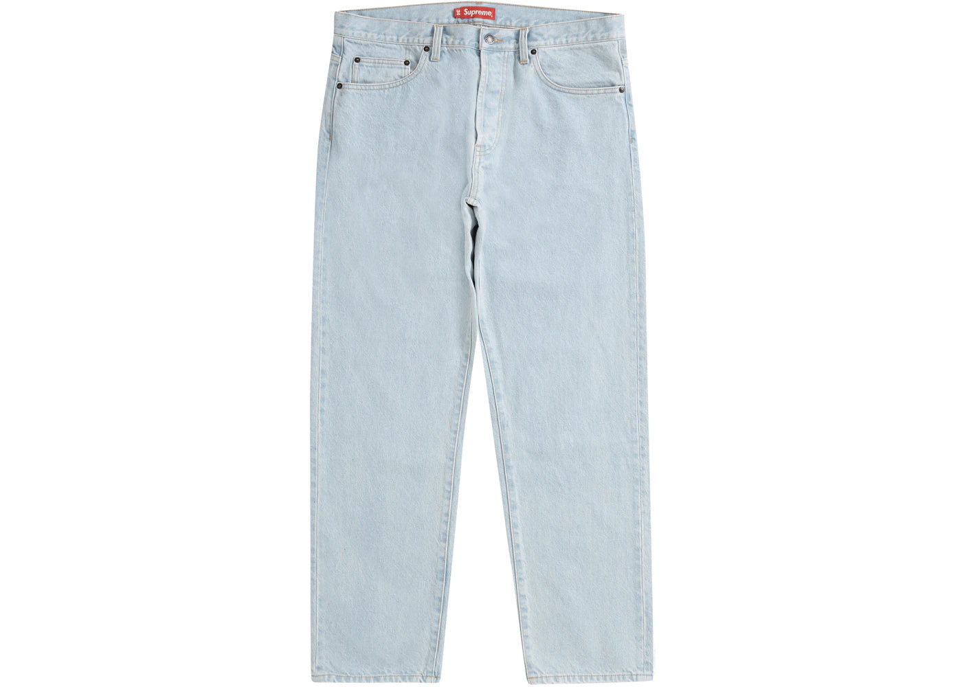 Supreme Regular Jean Washed Blue