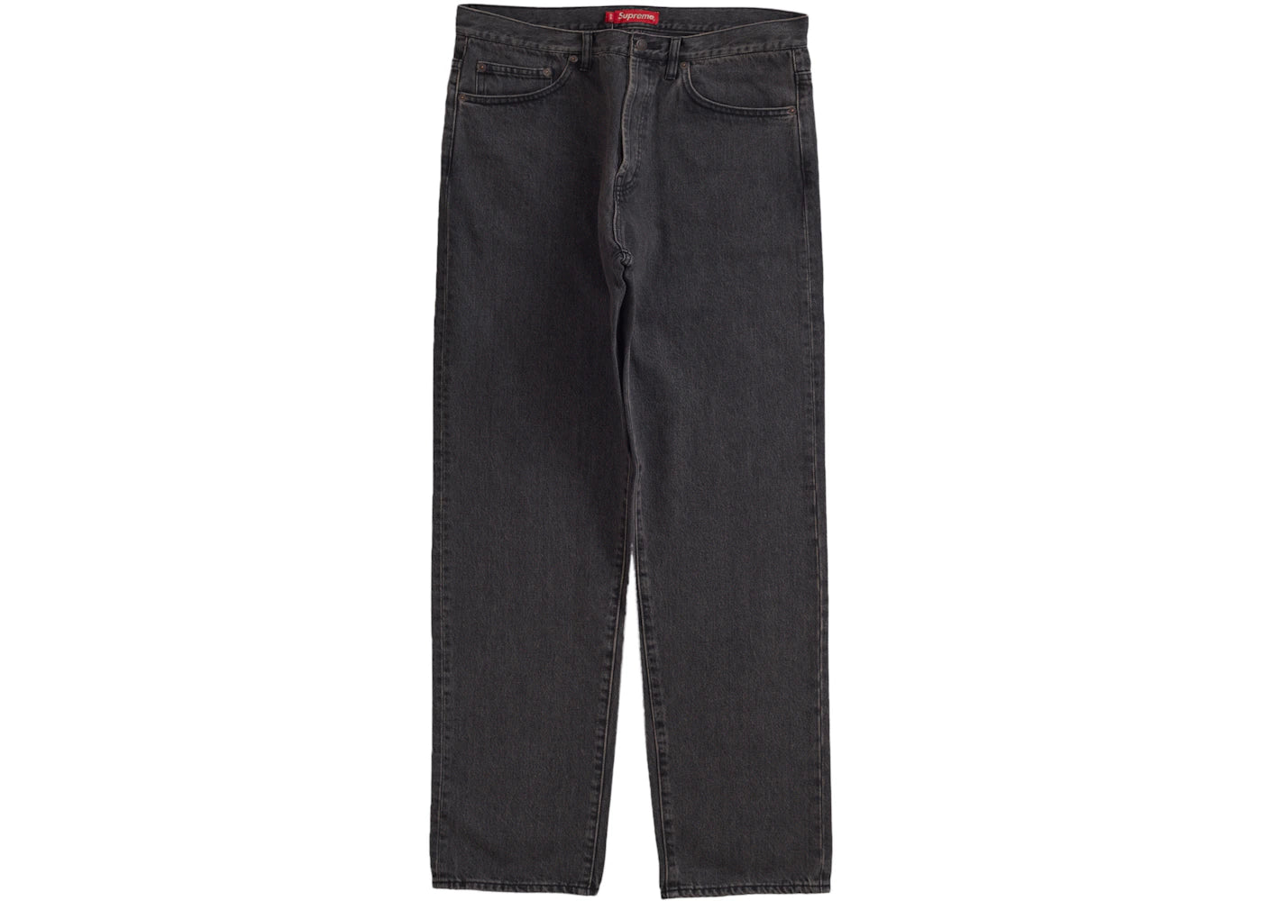 Supreme Regular Jean (SS23) Washed Black